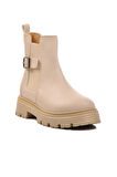 Ayakmod 677008 Bej Slip-On Kadın Bot
