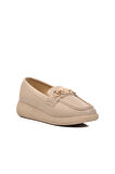 Ayakmod 261152 Bej Cilt Kadın Günlük Ayakkabı