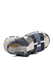 Ayakmod 24-417-B Lacivert-Beyaz Ortopedik Çocuk Sandalet