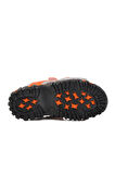 Ayakmod 24-410-P Siyah-Turuncu Ortopedik Erkek Çocuk Sandalet