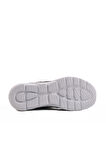 Siyah Beyaz Fileli Hafif Unisex Spor Ayakkabı Z-5496 G