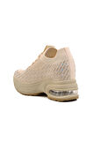 Bej Triko Air Taban Kadın Sneaker 25Y300-20 Z