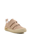 Bej Cırtlı Keten Erkek Çocuk Spor Ayakkabı 545 F