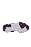 Siyah Beyaz Fileli Hafif Unisex Spor Ayakkabı Disc G