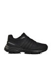 Siyah Fileli Hafif Unisex Spor Ayakkabı Disc G