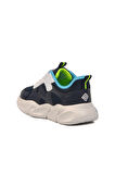 Lacivert Cırtlı Hafif Unisex Çocuk Spor Ayakkabı 1884 P