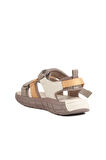 Krem Cırtlı Hafif Anatomik Erkek Çocuk Sandalet 1947 F