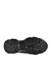 Siyah Hafif Triko Örme Anatomik Kadın Sneaker B064 Z