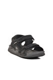 Siyah Anatomik Cırtlı Erkek Spor Sandalet 86.002 M