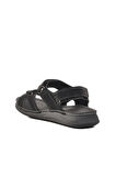 Siyah Anatomik Cırtlı Erkek Spor Sandalet 86.002 M