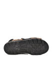 Kum Nubuk Erkek Çocuk Cırtlı Spor Sandalet 1305 G