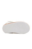 Beyaz Cırtlı Hafif Unisex Çocuk Sandalet 17373 B