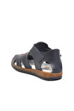 Lacivert Cırtlı Hafif Unisex Çocuk Sandalet 17372 B