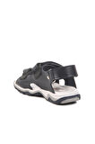Lacivert Kırmızı Cırtlı Erkek Çocuk Spor Sandalet 173110 B