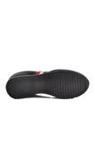 Siyah Fileli Memory Foam Erkek Spor Ayakkabı M-21092 M