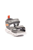 Füme Cırtlı Işıklı Erkek Çocuk Spor Sandalet 018127 P