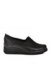 Siyah Floter Tekstil Kadın Casual Ayakkabı 651586 Z