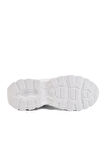 Beyaz Cilt Bağcıklı Kadın Spor Ayakkabı 159 G