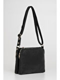 Siyah Kadın Çapraz Çanta IM332-7