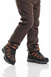 Kahve Turuncu Polarlı Kaymaz Çocuk Outdoor Bot 2301 F