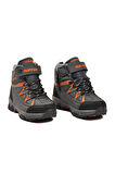 Füme Turuncu Polarlı Kaymaz Taban Çocuk Outdoor Bot 2301 P