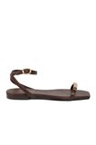 Kahve Hafif İnce Tabanlı Kadın Sandalet 513106 Z