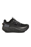 Siyah Fileli Hafif Esnek Hafızalı Taban Unisex Spor Ayakkabı Flystep G