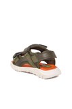 Haki Cırtlı Erkek Çocuk Spor Sandalet BN-1276 P