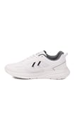 Beyaz Siyah Fileli Hafif Esnek Unisex Spor Ayakkabı 900895 Hml Rush II