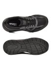 Siyah-Siyah Fileli Hafif Esnek Unisex Spor Ayakkabı 900895 Hml Rush II