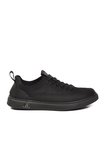 Siyah Hafif Esnek Keten Erkek Casual Ayakkabı 26Y510-2 M