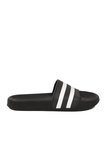 Siyah Beyaz Hafif Esnek Unisex Terlik 8000-01 G
