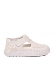 Beyaz Cırtlı Ortopedik Unisex Çocuk Sandalet Arz 3000 F