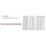 Golden Way Çelik Cetvel GA-2150 15cm