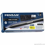 Pensan 3003 Keçeli Kalem Siyah (10 lu Paket)
