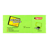 Bigpoint Yapışkanlı Not Kağıdı 3'lü 40x50mm Neon Yeşil