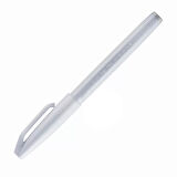 Pentel Brush Sign Pen Fırça Uçlu Kalem Light Grey