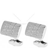 Cross Gravür Desenli Çelik Kol Düğmesi CR009-C1