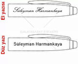 Steelpen Dolmakalem + Tükenmez Truva Desenli Krom 0165