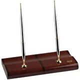 Scrikss Masa Takımı Parlak Sapeli (Gold Chrome Dolma+Tükenmez)