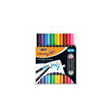 BİC İNTENSİTY DUAL ÇİFT UÇLU KEÇELİ KALEM 12 RENK (989695)