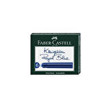 FABER-CASTELL GRİP DOLMA KALEM KARTUŞU MAVİ 6LI (185506)