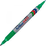 ARTLİNE EK-041T İKİ UÇLU PERMANENT MARKÖR YEŞİL