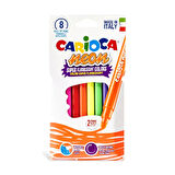 CARİOCA 42785 NEON SÜPER YIKANABİLİR KEÇELİ KALEM 8 RENK