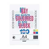 BAYINDIR KLASÖR YEDEĞİ A4 KARELİ 100 YAPRAK 4 RENK