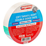 Bigpoint Çift Taraflı Bant 25 mm x 25 m