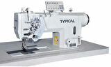 Typical GC9751HD3-J Çift İğne Büyük Mekik İptalli İplik Kesicili Kilit Dikiş Mik.Yağ D.Drive (Kalın Mat.)