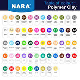 Nara Polimer Kil 55 Gram PM02 Tan