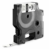 DYMO RhinoPRO 18482 Beyaz/Siyah Sabit Polyester Şerit 9 mm x 5,5 mt