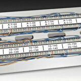 DYMO RhinoPRO 18482 Beyaz/Siyah Sabit Polyester Şerit 9 mm x 5,5 mt